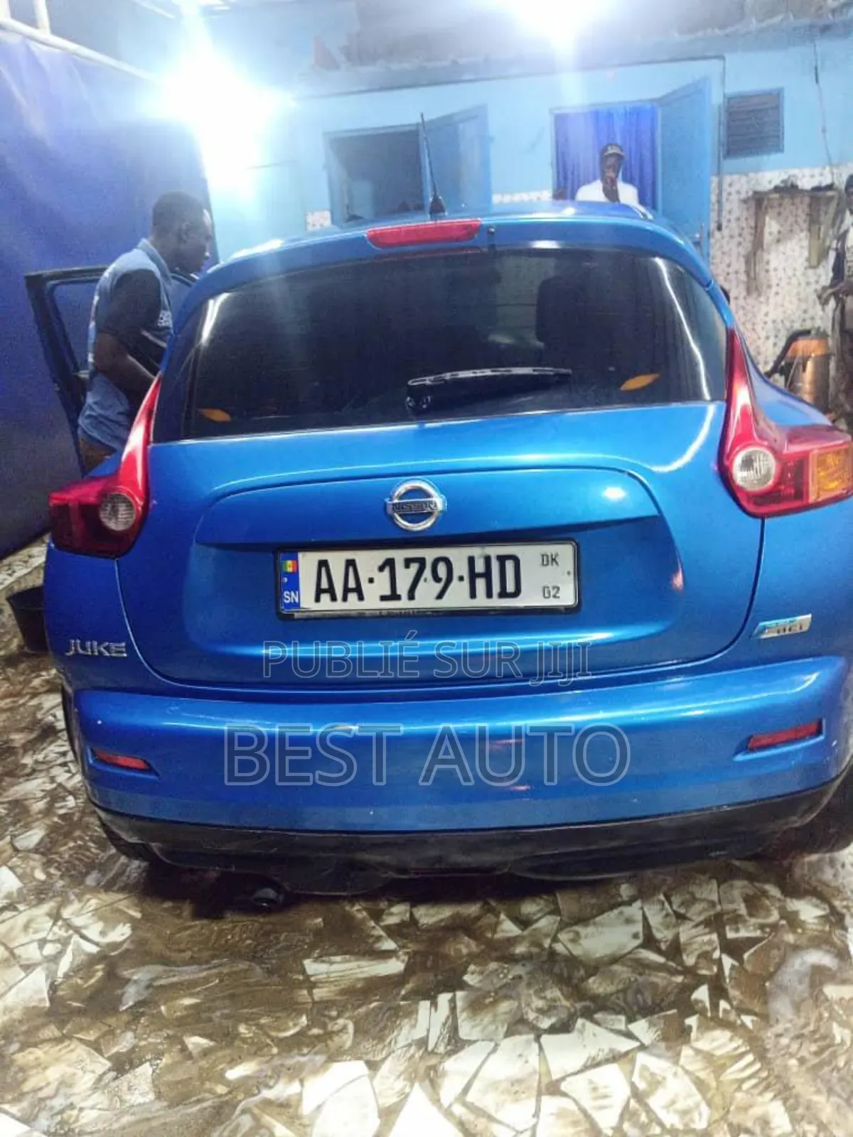 Nissan Juke 2011 Bleu