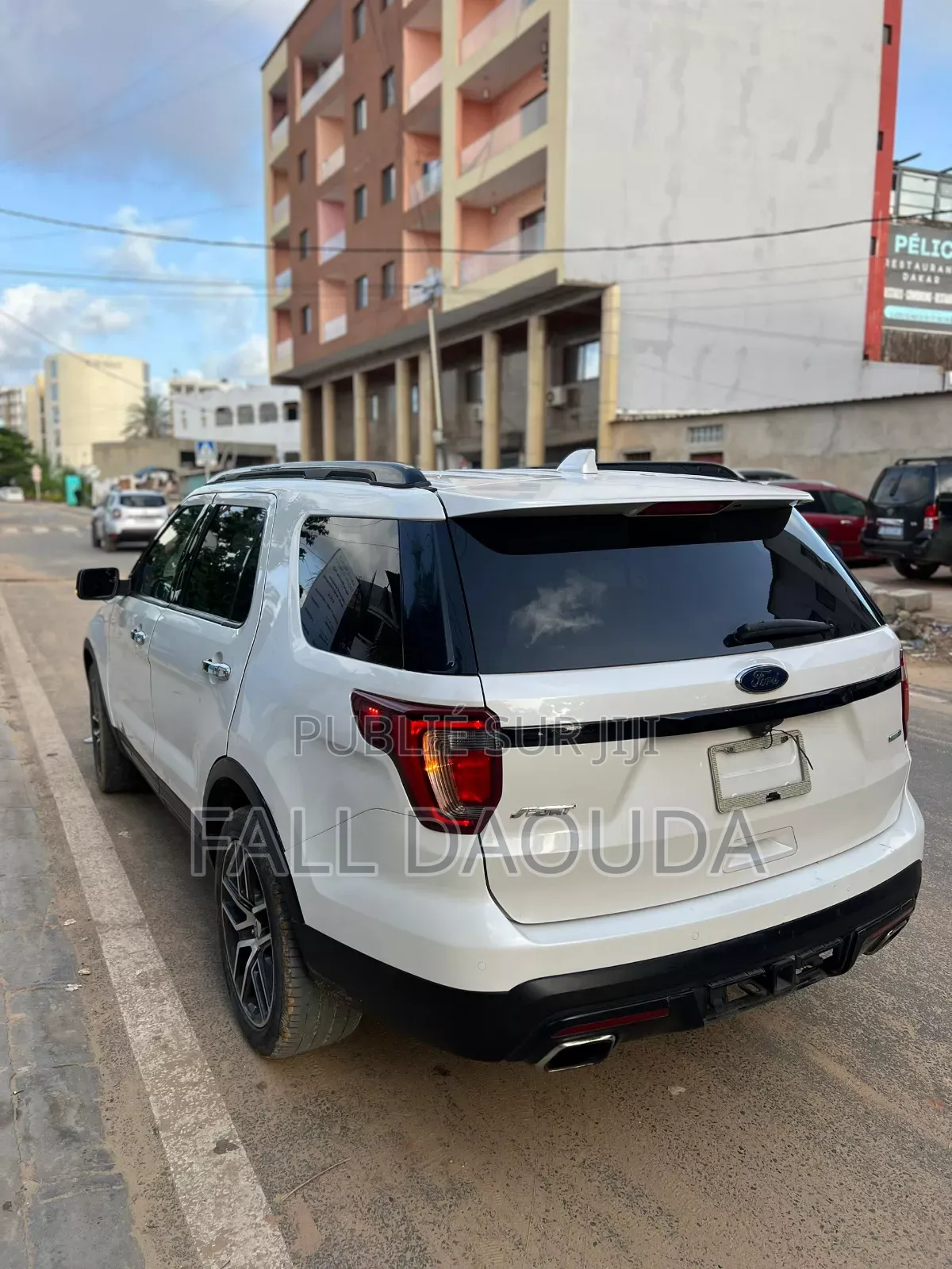 Ford Explorer 2017 Blanc