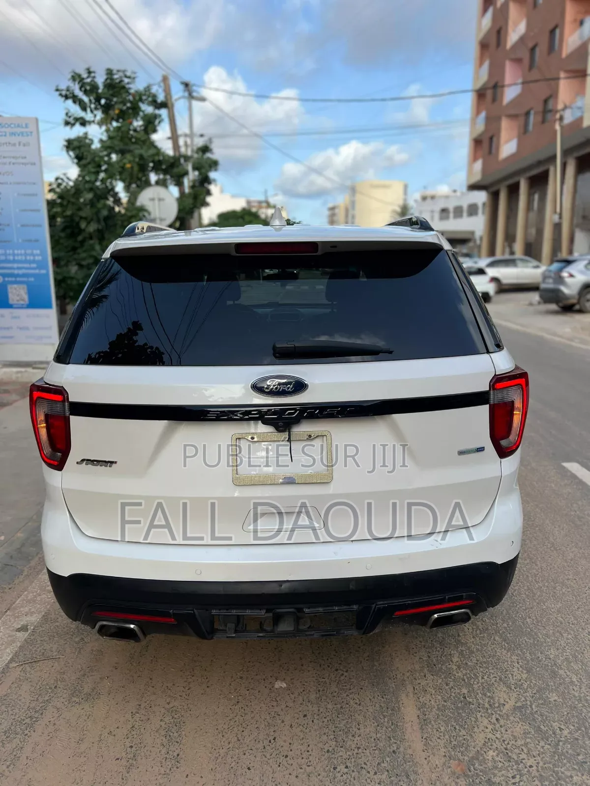 Ford Explorer 2017 Blanc