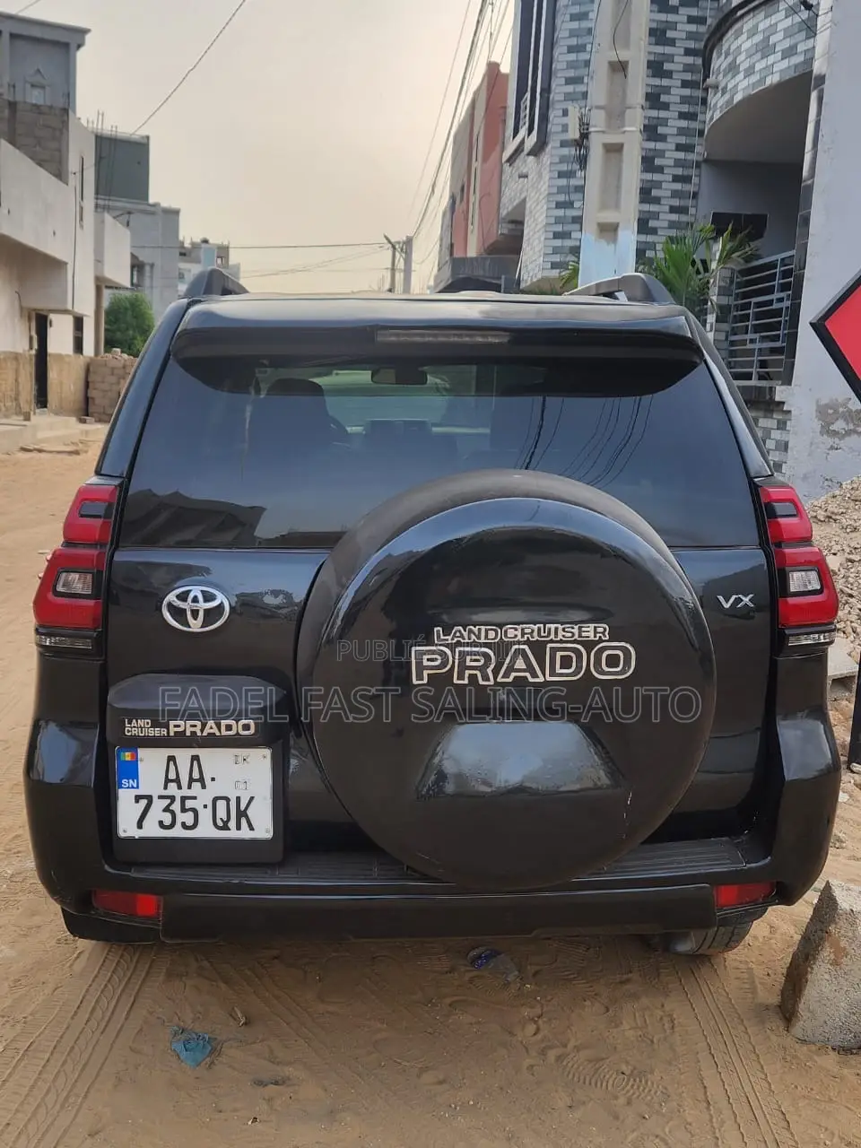 Toyota Land Cruiser Prado 2015 Noir