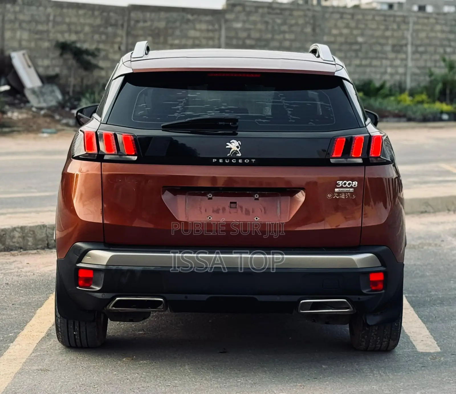 PEUGEOT 3008 2017 Marron