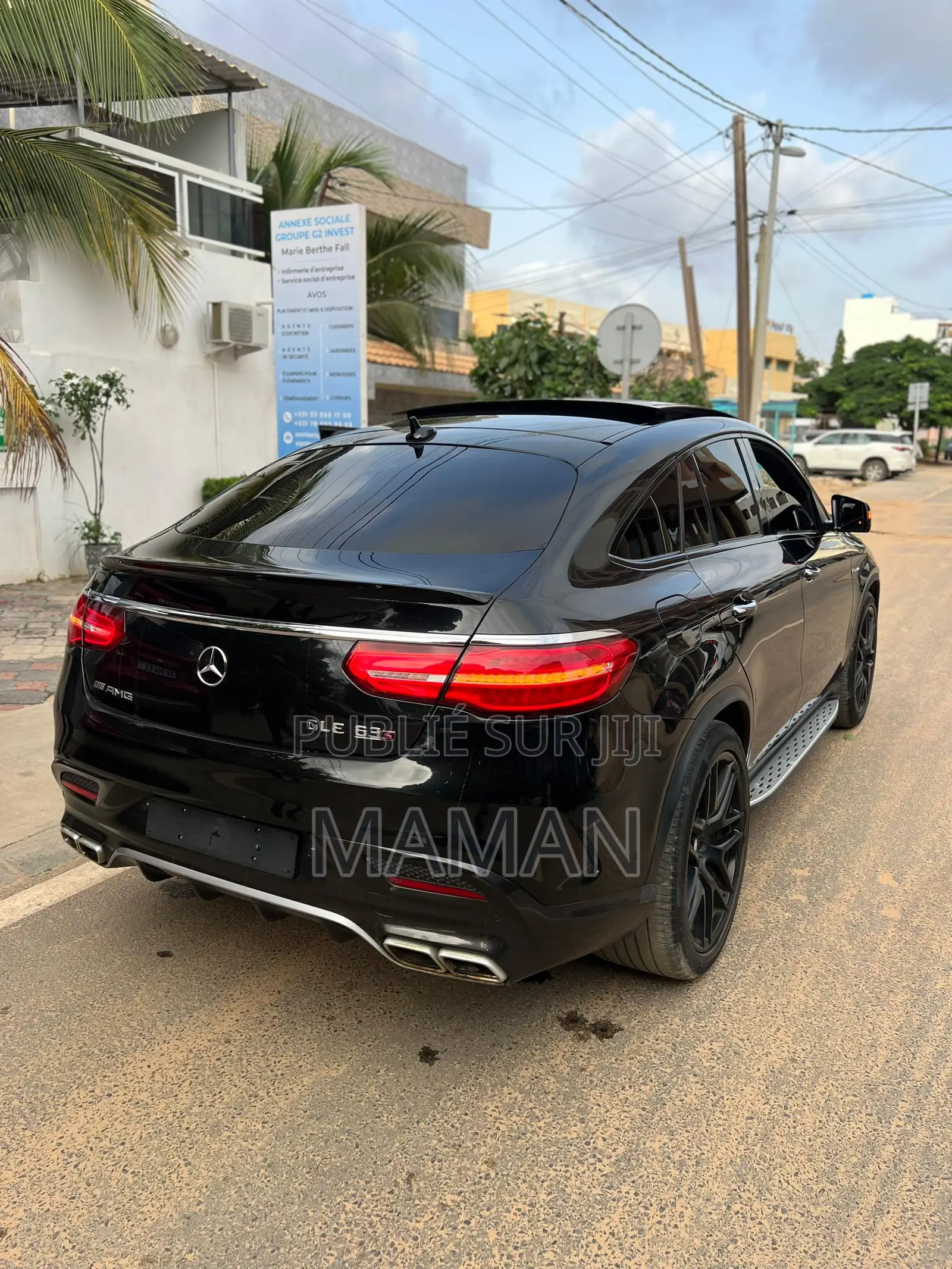 Mercedes-Benz GLE-Class AMG GLE 63 S 4MATIC 2017 Noir