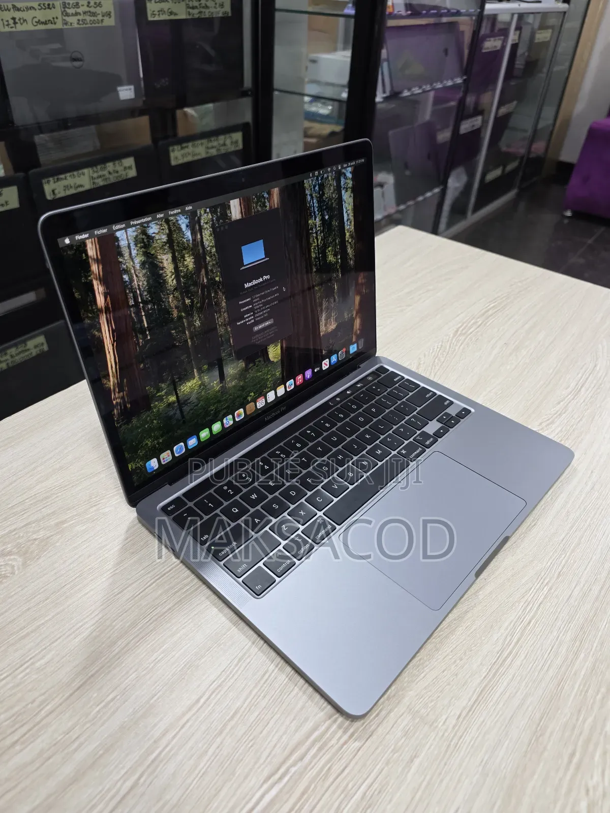 Ordinateur Portable Pomme MacBook Pro 2020 16GB Intel Core I7 SSD 512GB