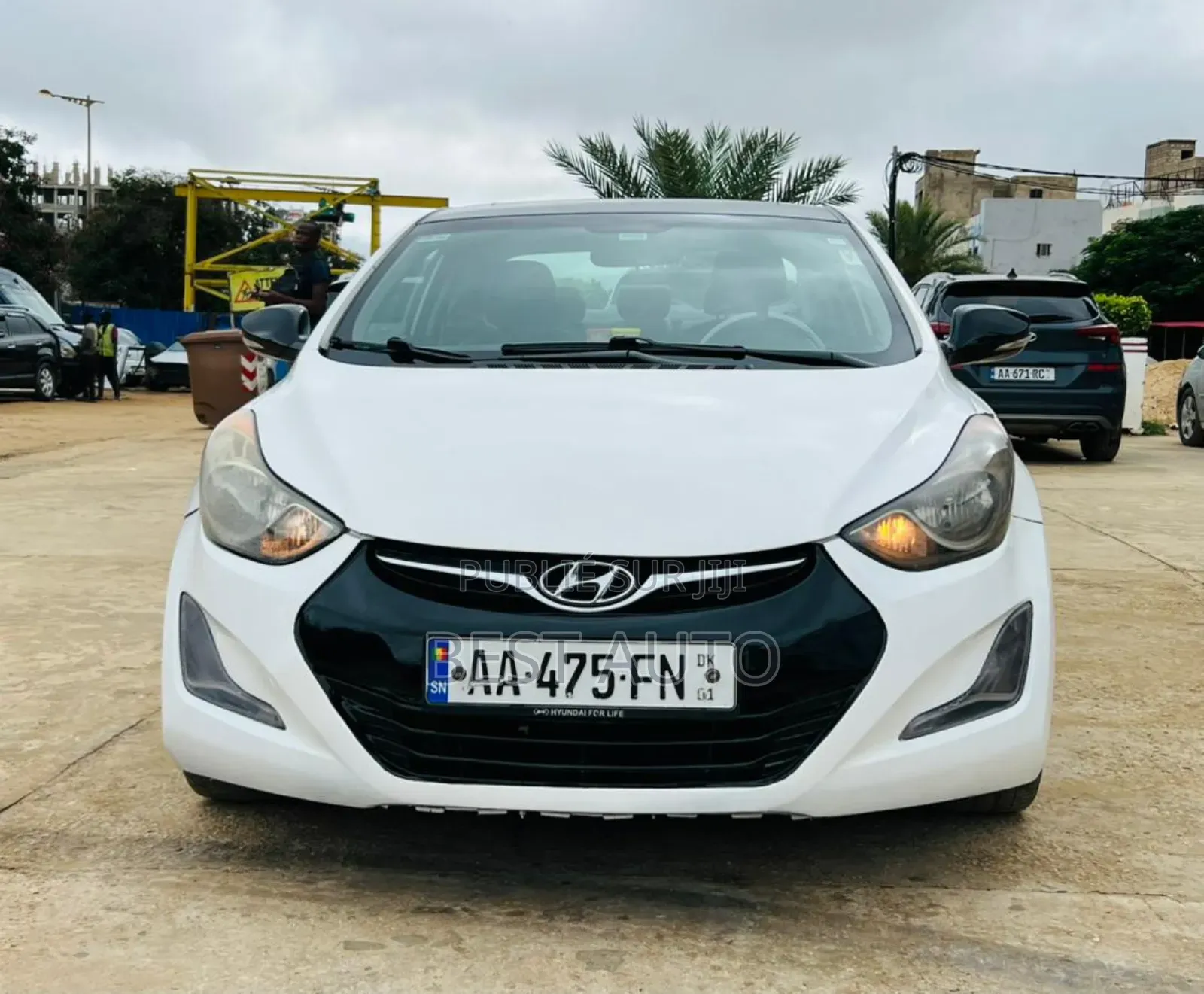 Hyundai Elantra 2013 Blanc