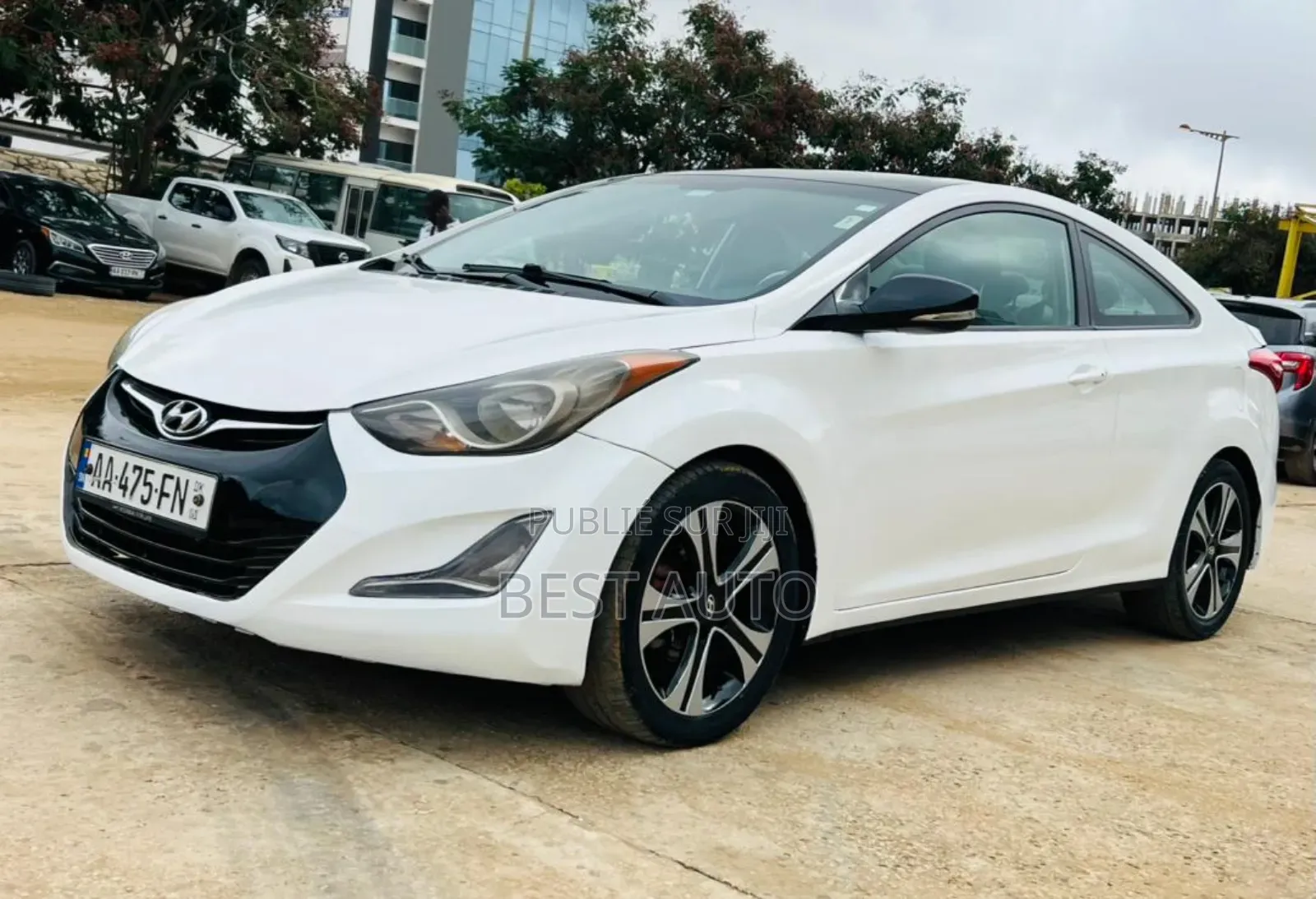 Hyundai Elantra 2013 Blanc