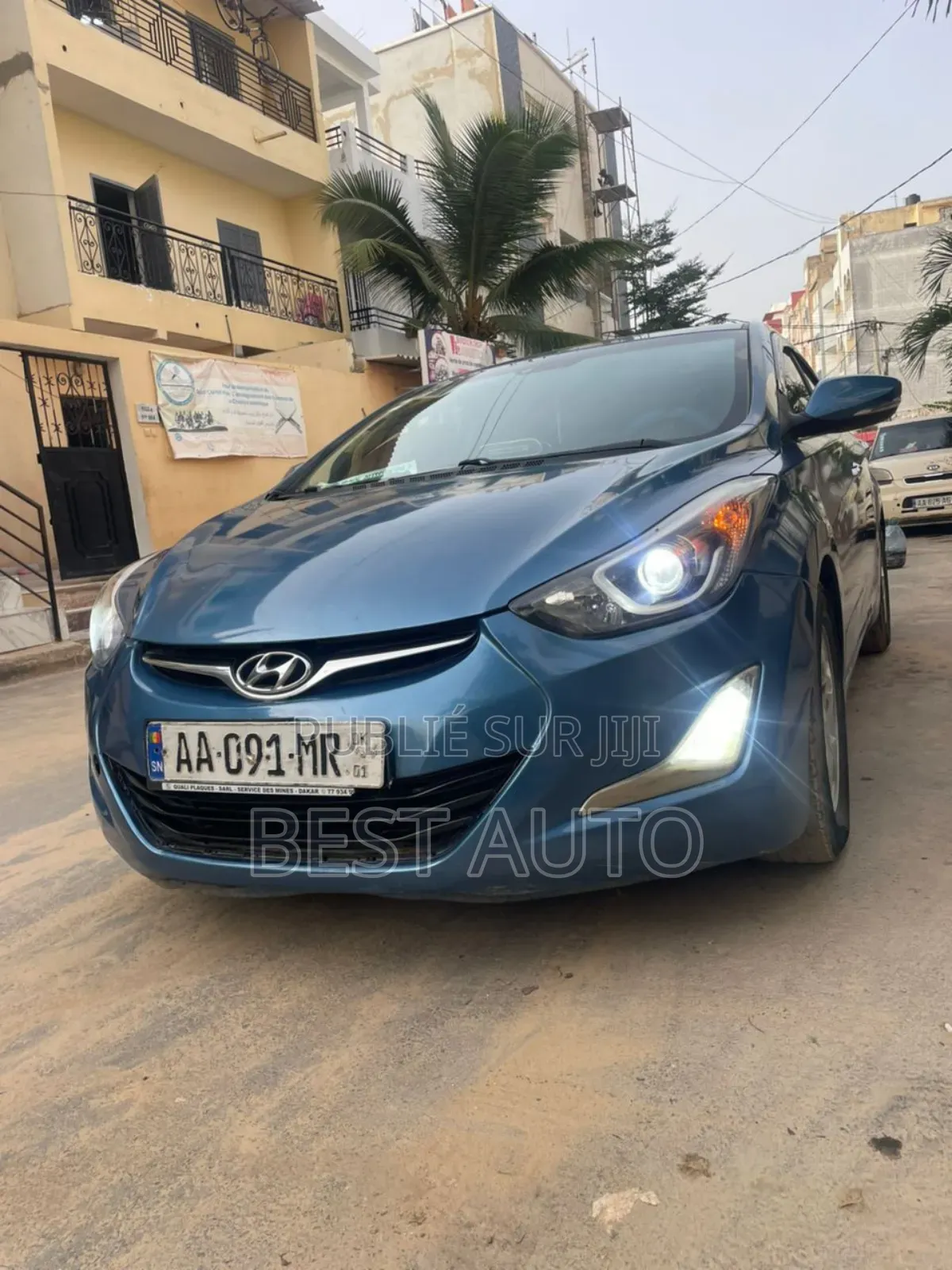 Hyundai Avante 2014 Bleu