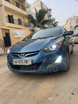 Hyundai Avante 2014 Bleu