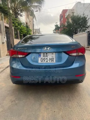 Hyundai Avante 2014 Bleu