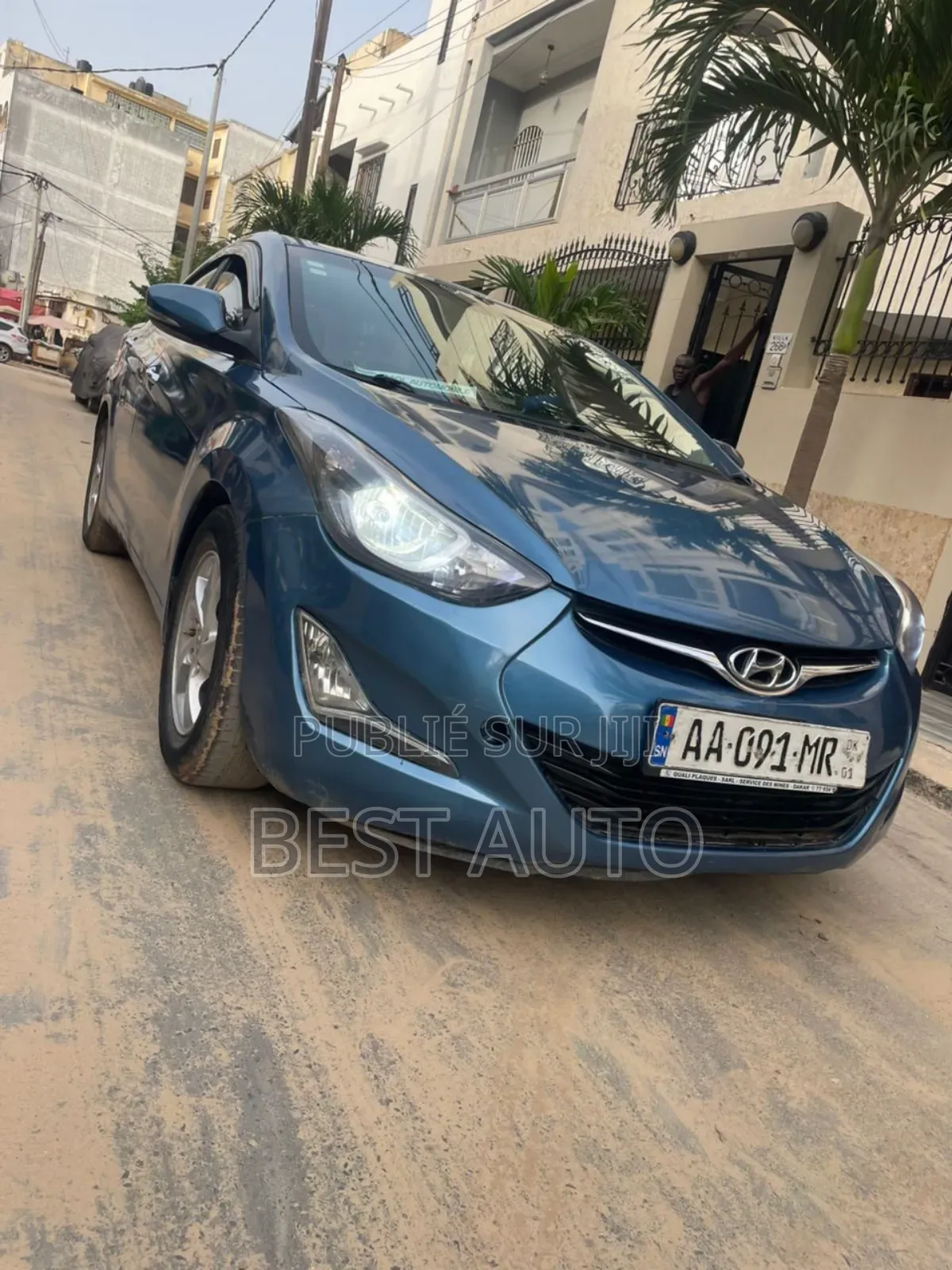 Hyundai Avante 2014 Bleu