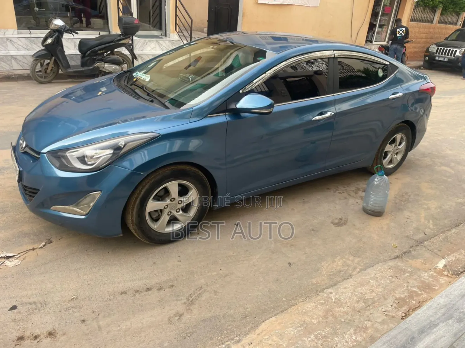 Hyundai Avante 2014 Bleu