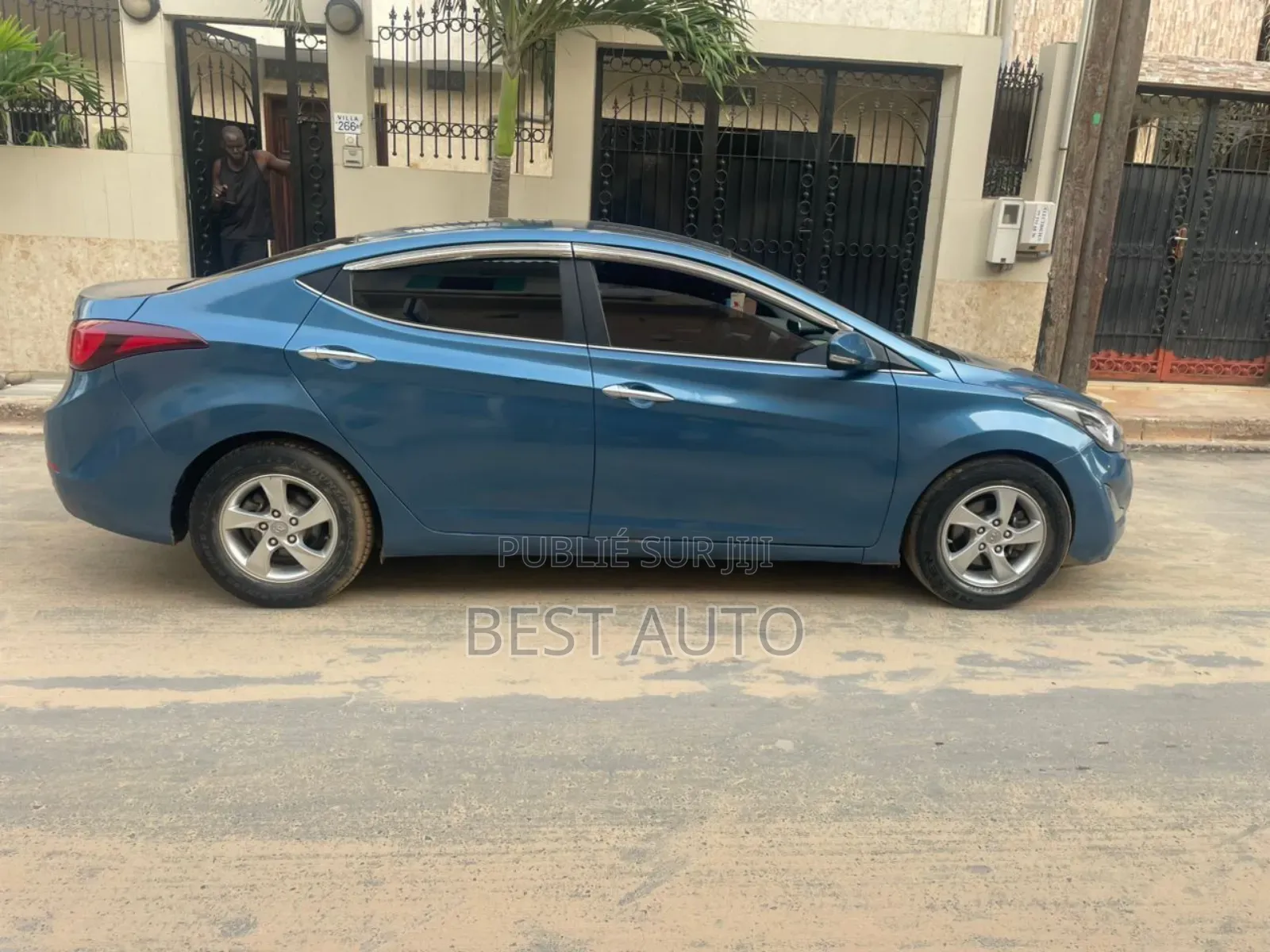 Hyundai Avante 2014 Bleu