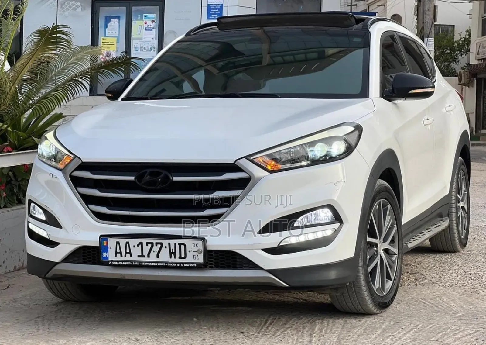 Hyundai Santa Fe 2017 Blanc