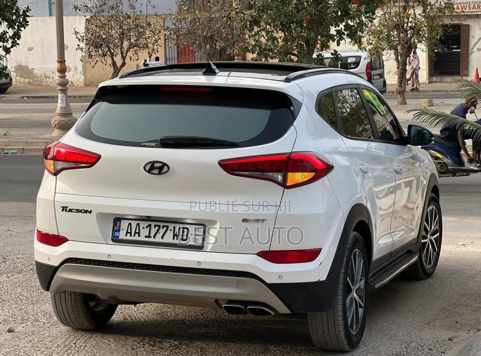 Hyundai Santa Fe 2017 Blanc