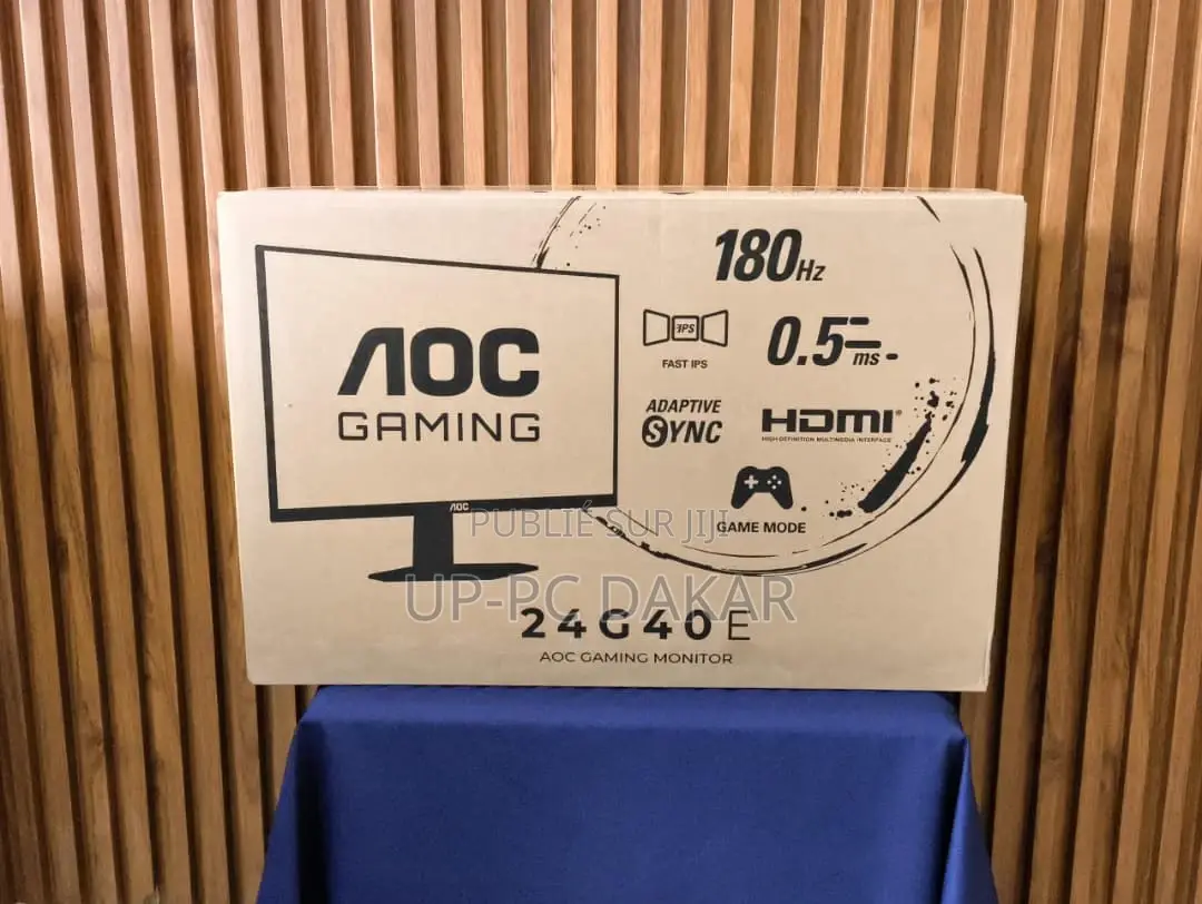 Ecran Gamer Aoc 24g40e 180hz 0.5ms 24 Pouces