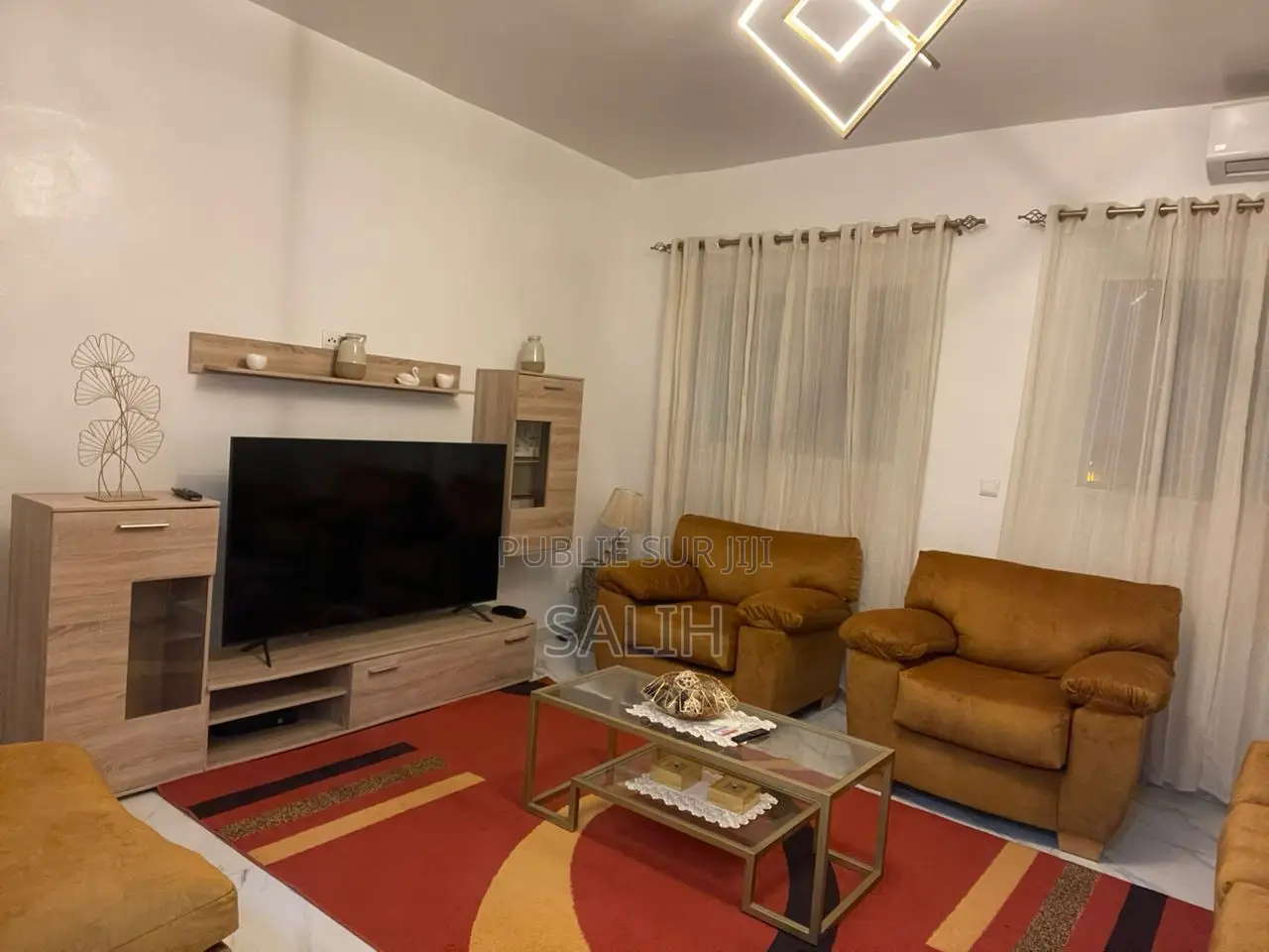 Furnished 2chbre Appartement dans Salih-Immo, Mermoz Sacré-Cœur à Louer