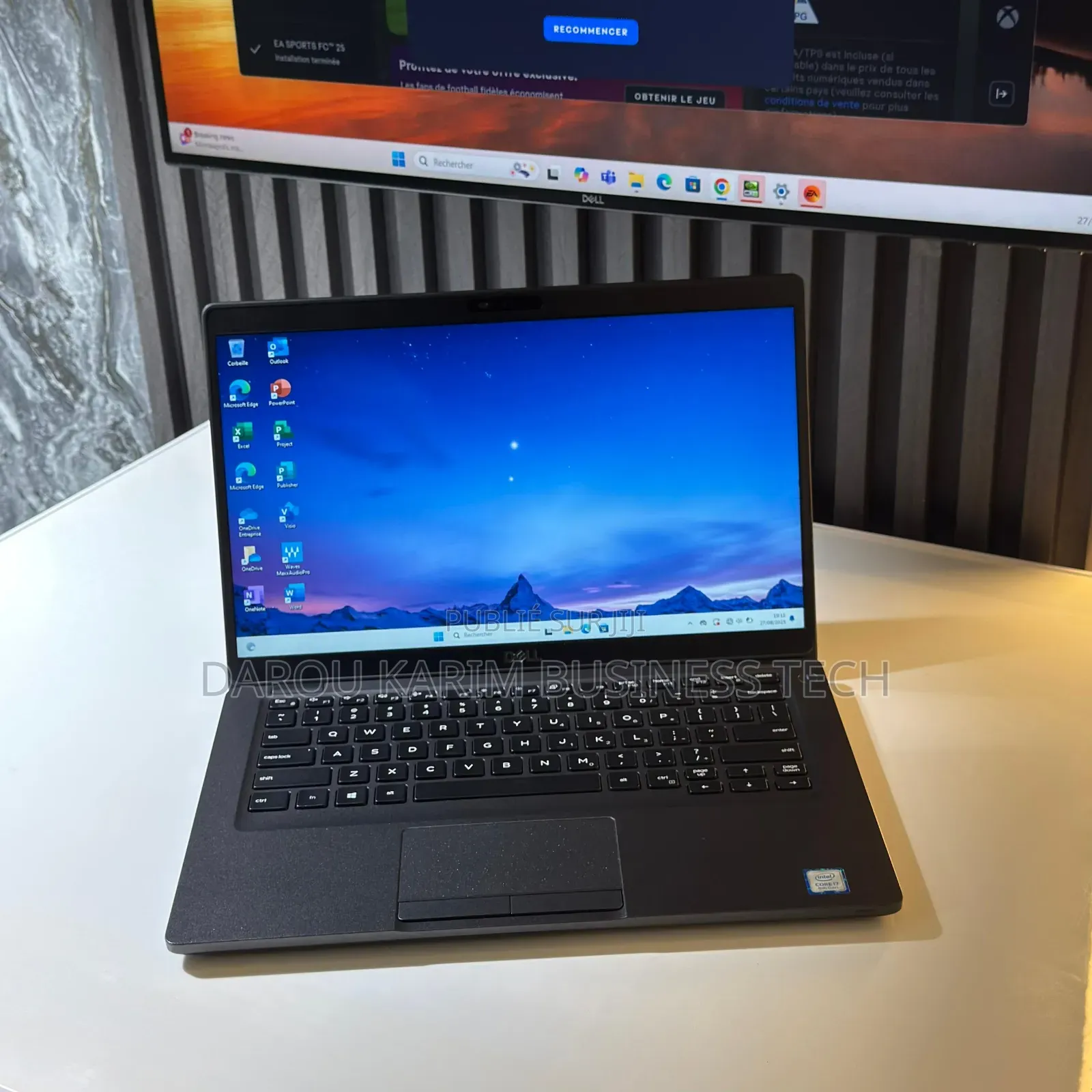 New Ordinateur Portable Dell Latitude 5400 16GB Intel Core I7 SSD 256GB