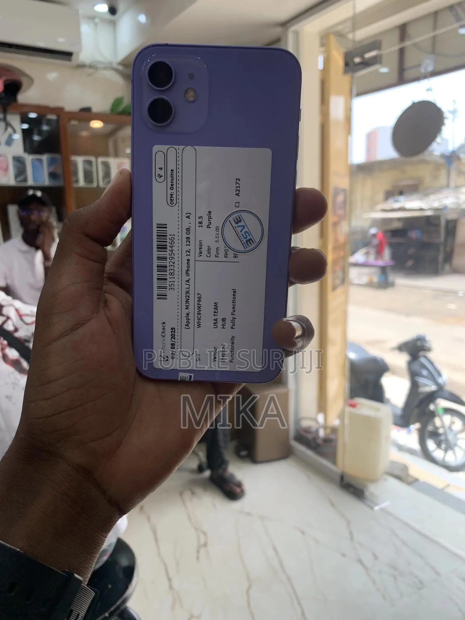 New Pomme iPhone 12 128 GB Violet