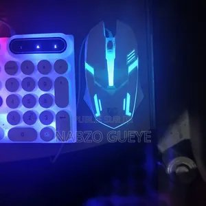 Ensemble Clavier Et Souris Lumineuse