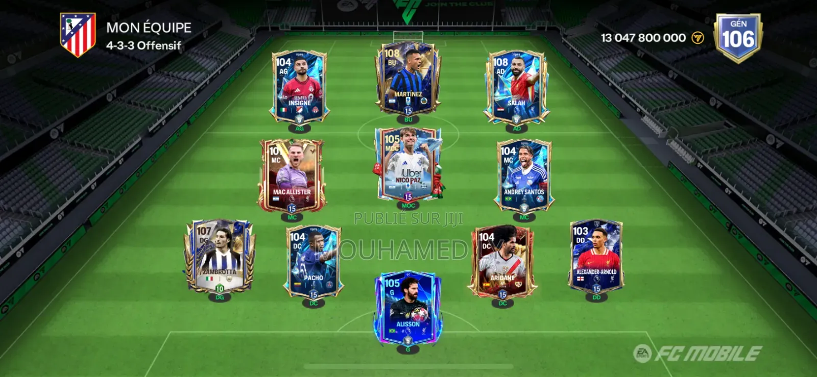 Compte Fc Mobile