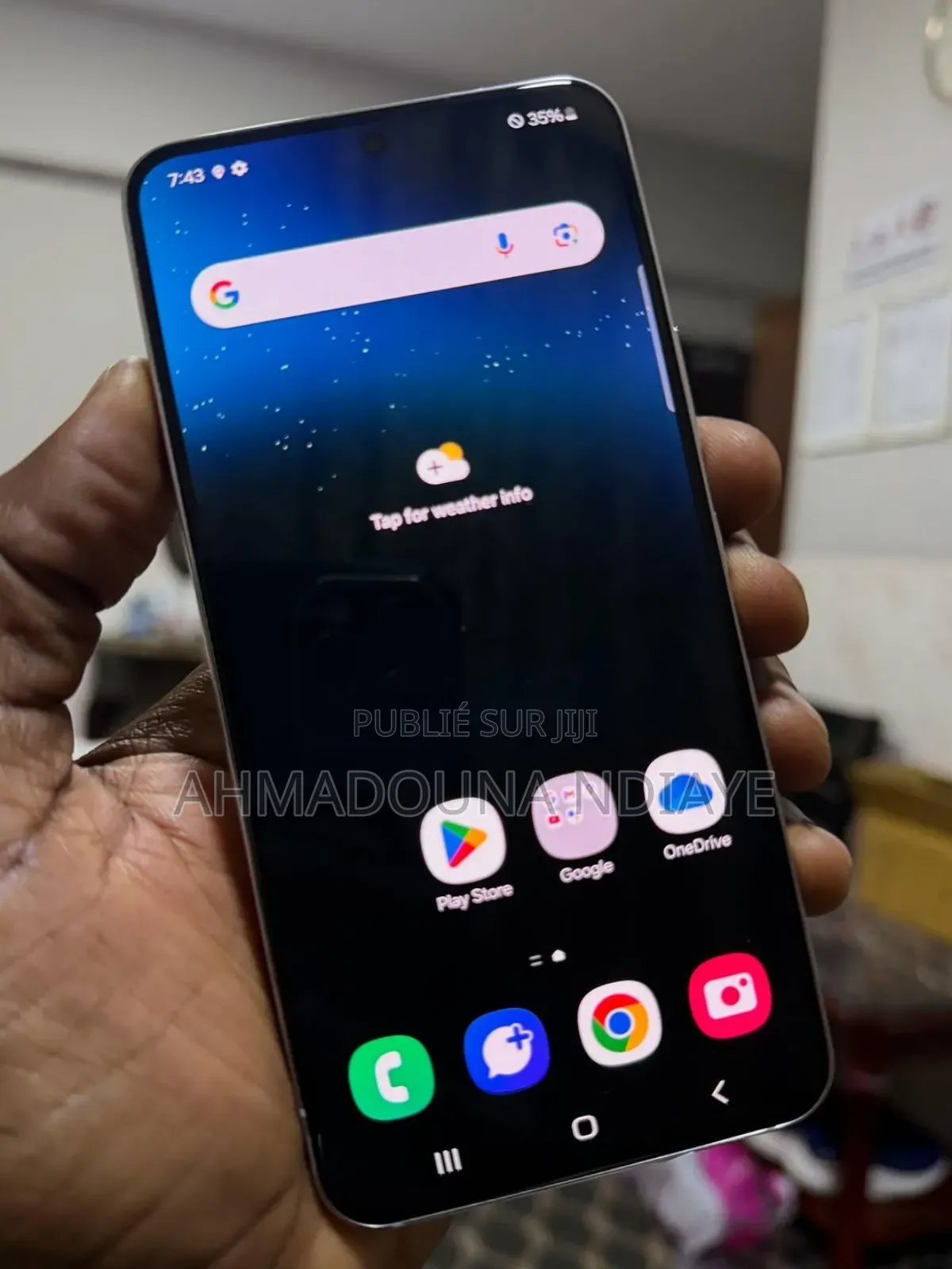 New Samsung Galaxy S22 5G 256 GB Noir