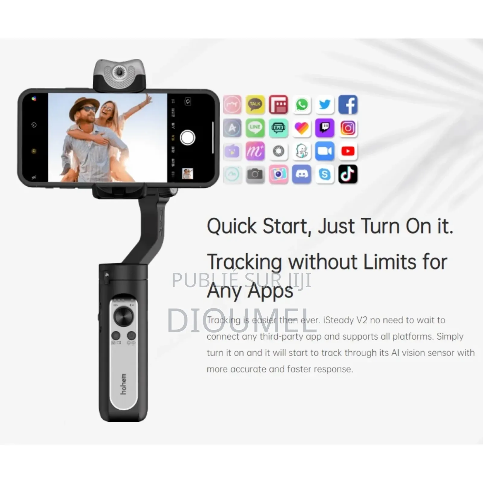 Stabilisateur Smartphone Ai