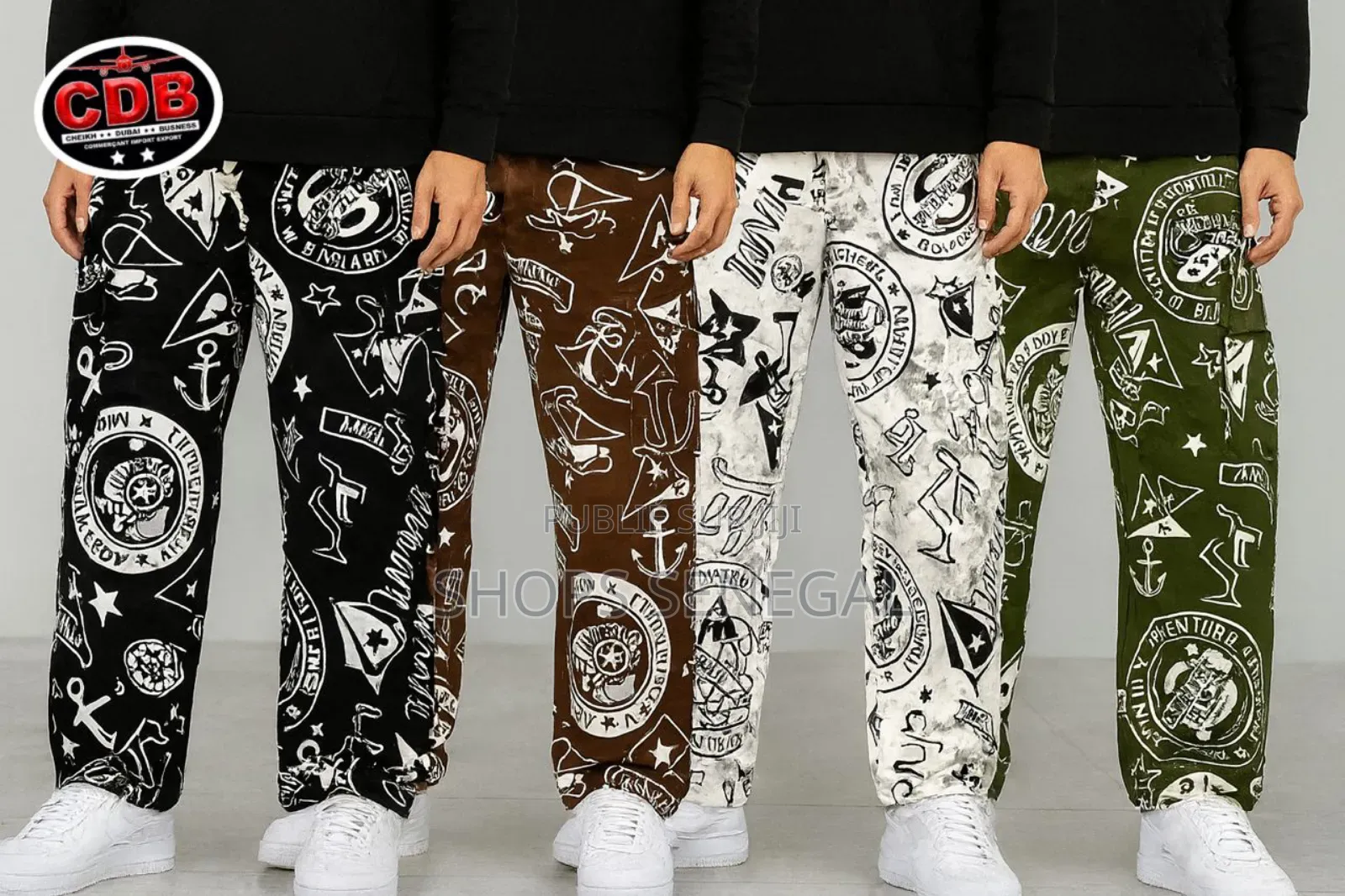 Pantalon Streetwear Graphique
