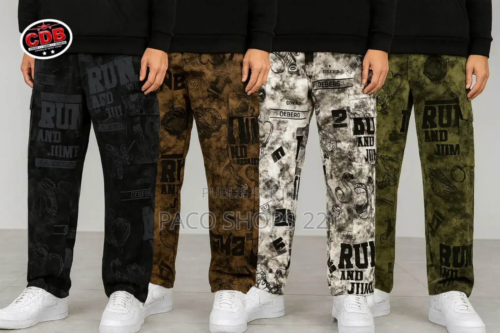 Pantalon Streetwear Graphique