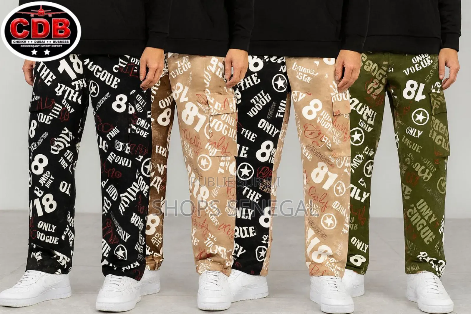 Pantalon Streetwear Graphique