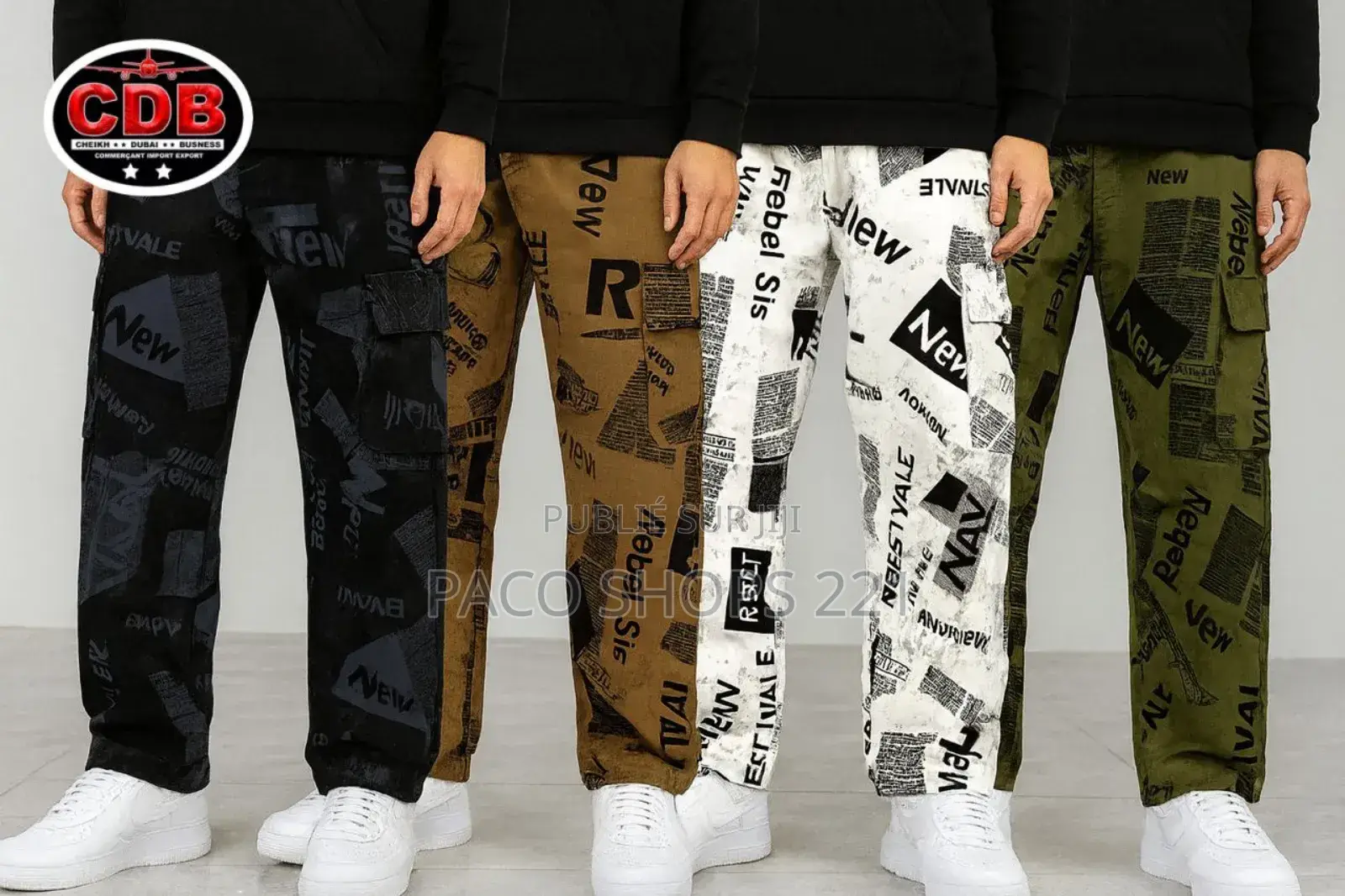 Pantalon Streetwear Graphique
