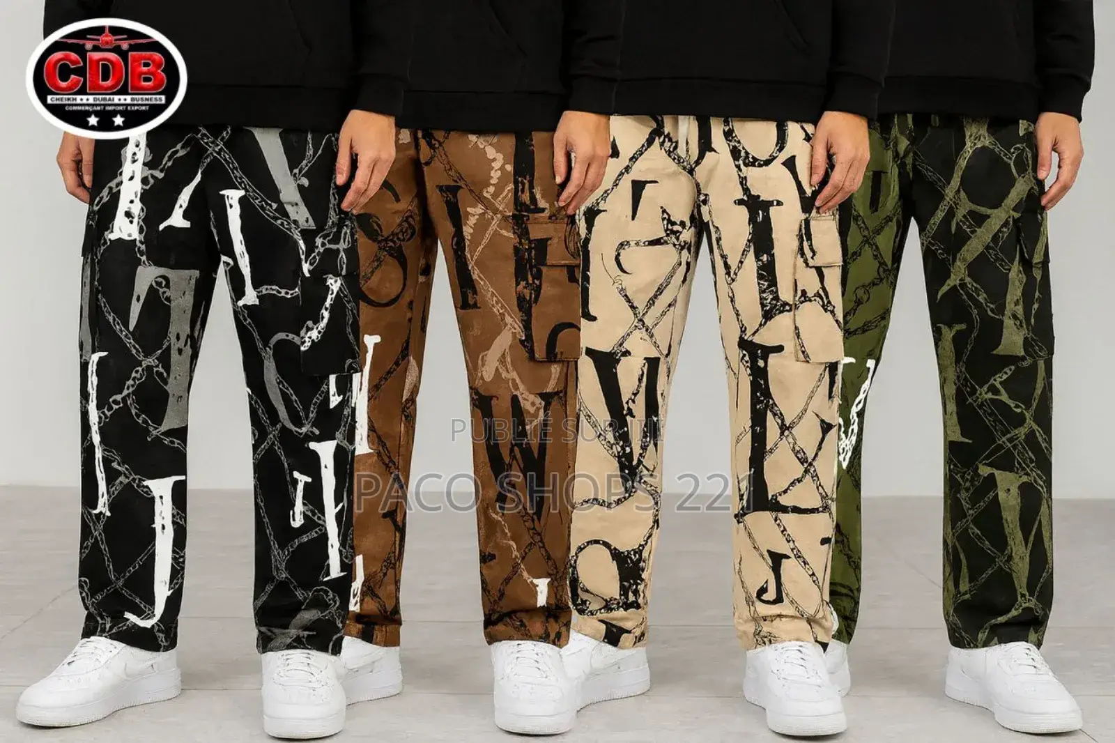 Pantalon Streetwear Graphique