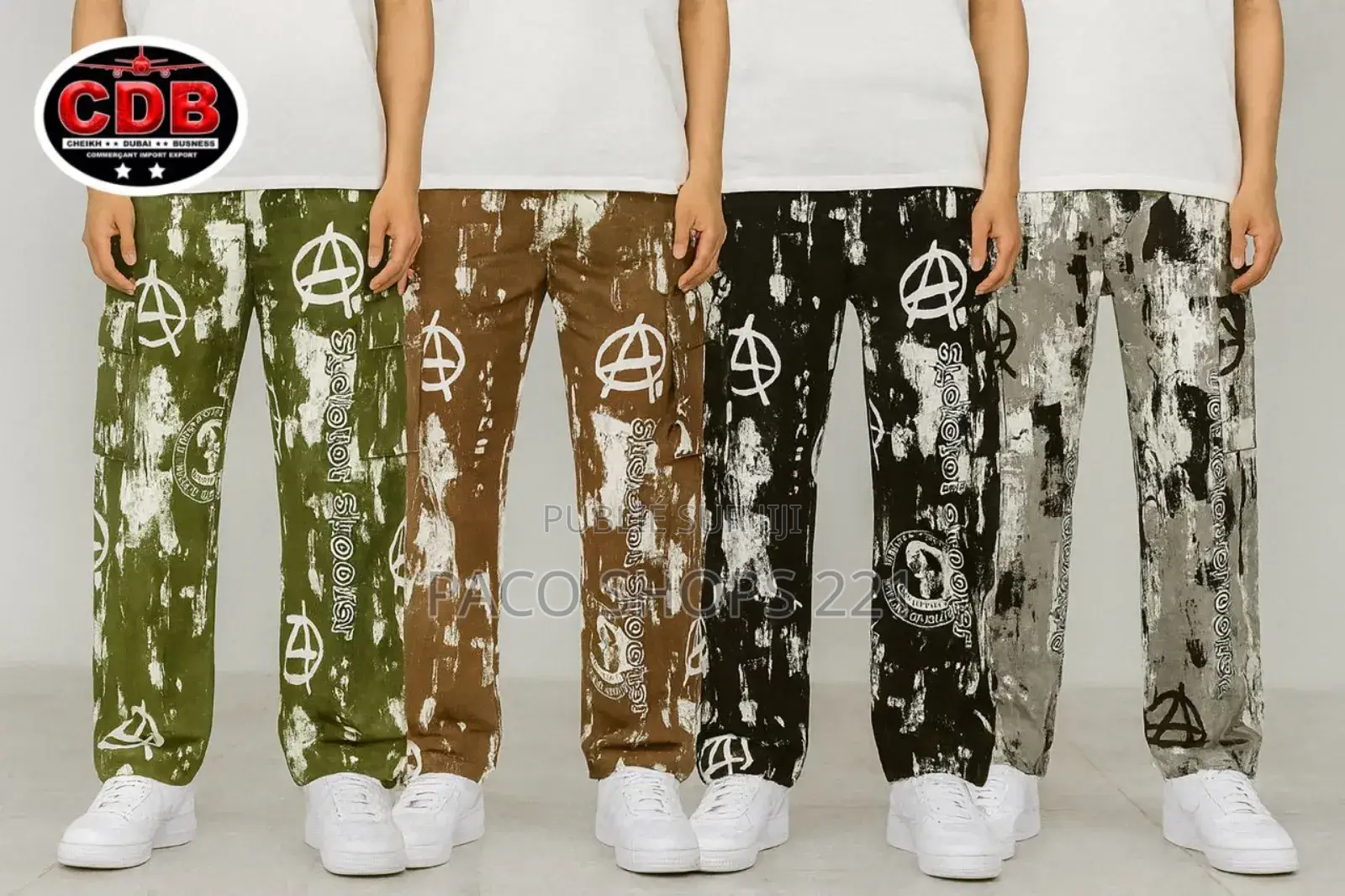 Pantalon Streetwear Graphique