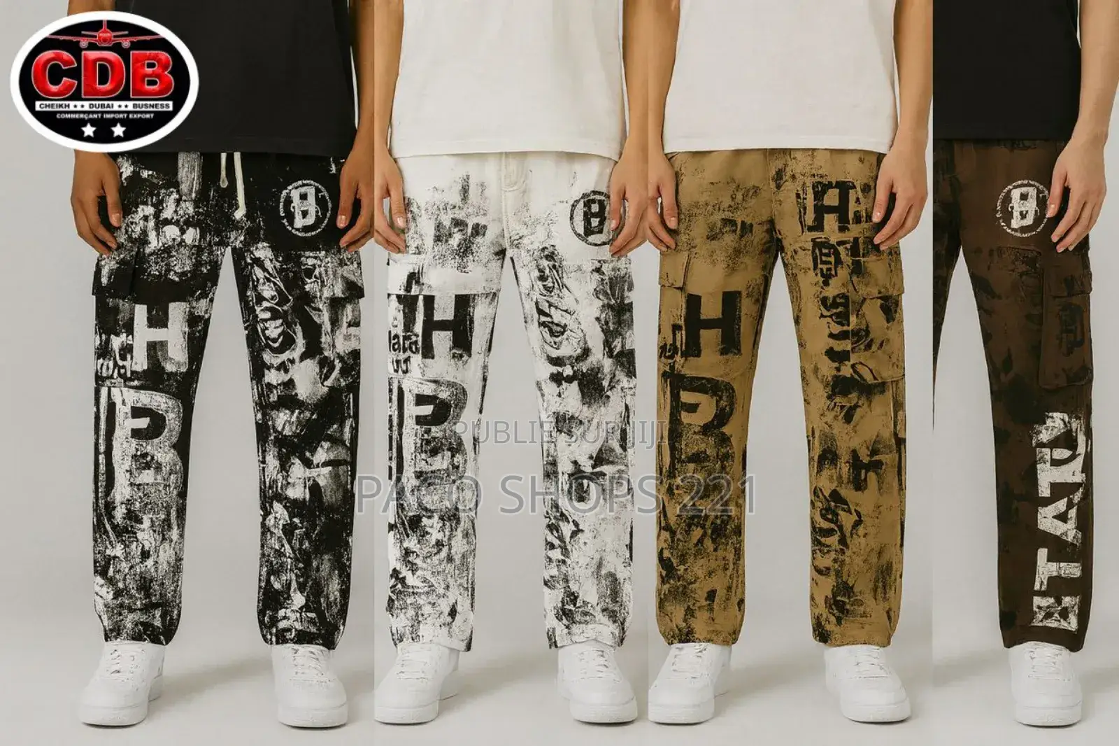 Pantalon Streetwear Graphique