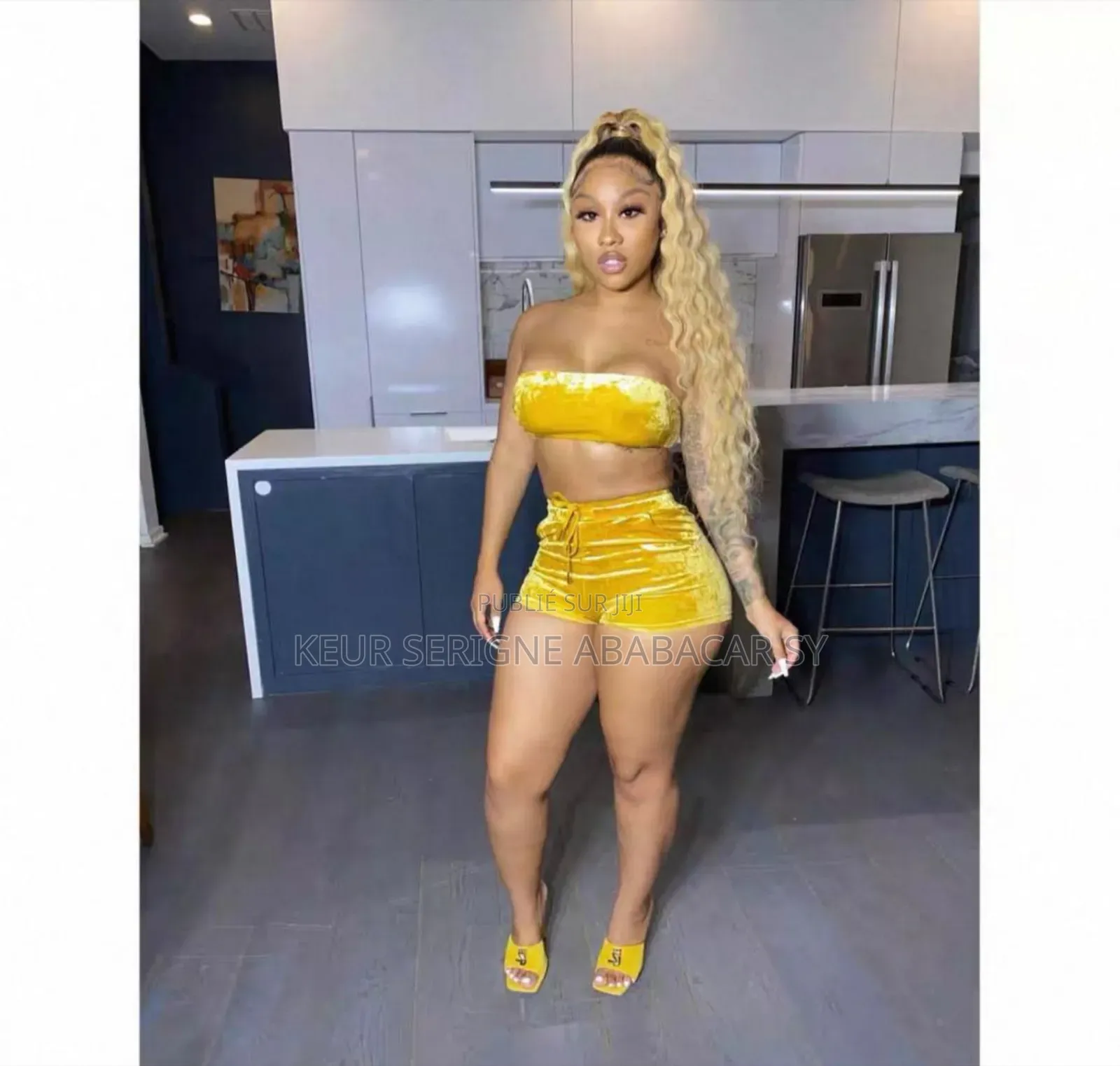 Pyjama 2pièces En Velour