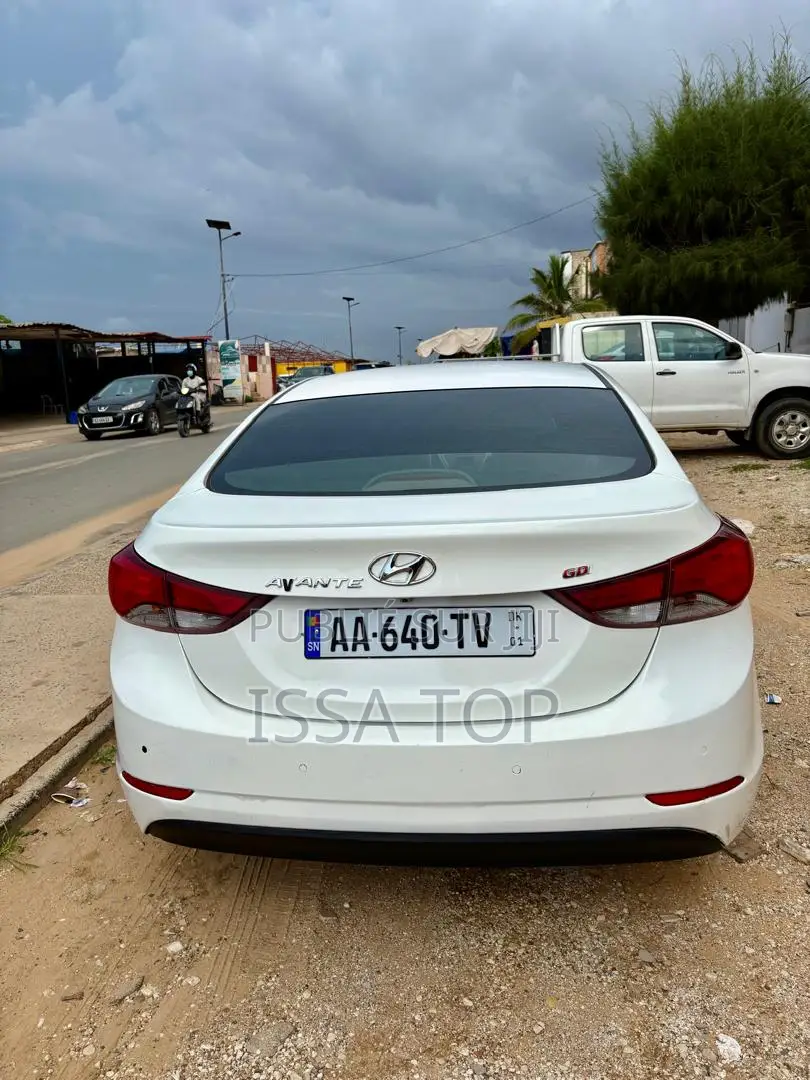 Hyundai Elantra 2014 Blanc