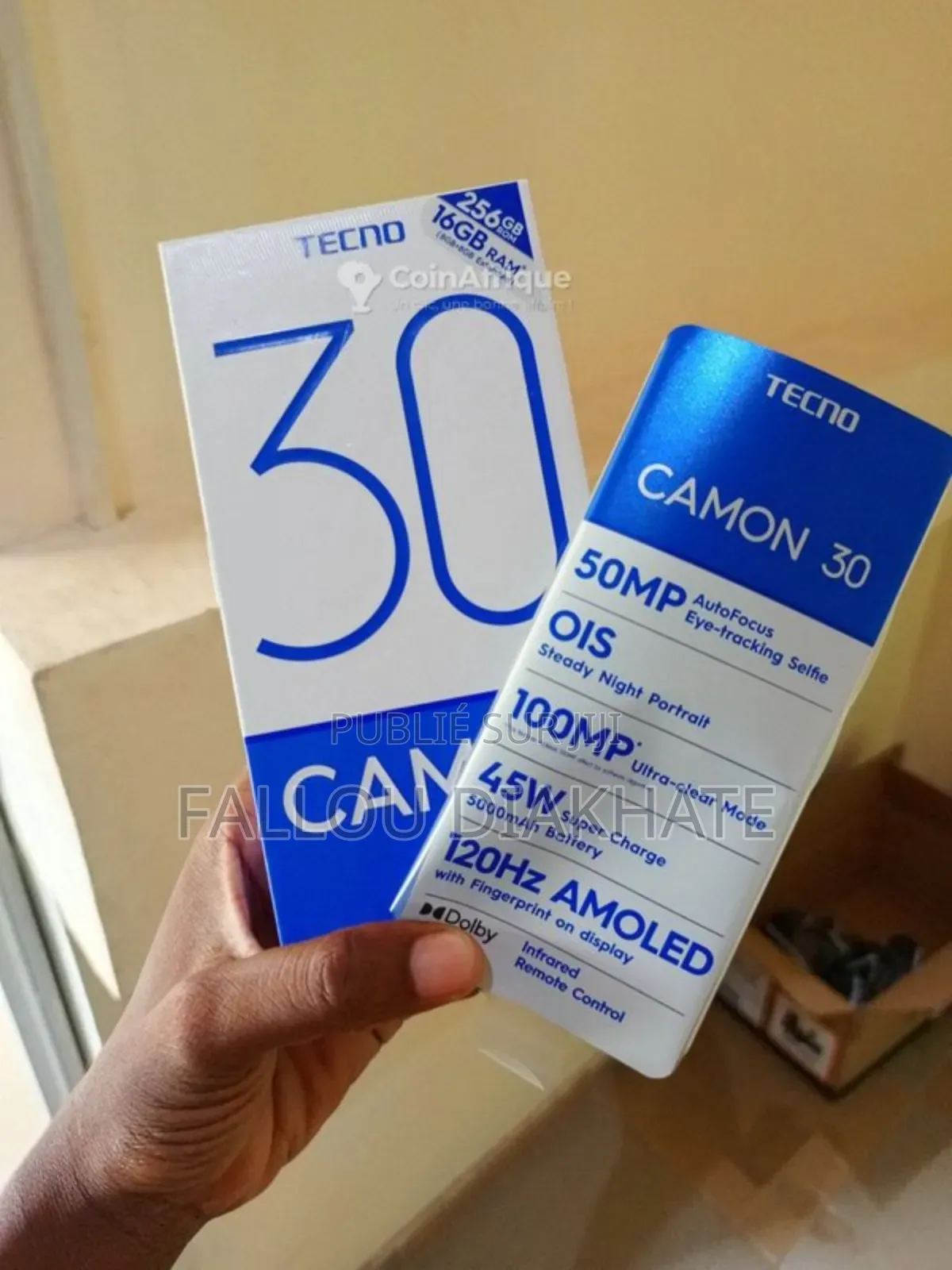 New Tecno Camon 30 Pro 5G 256 GB