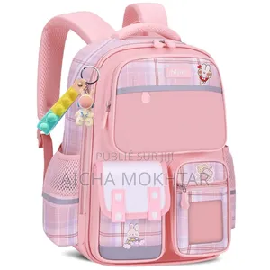 Photo - Sac À Dos Rose Pour Petite Fille