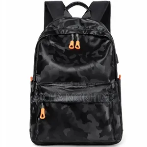 Photo - Sac À Dos Noir 2 Poches