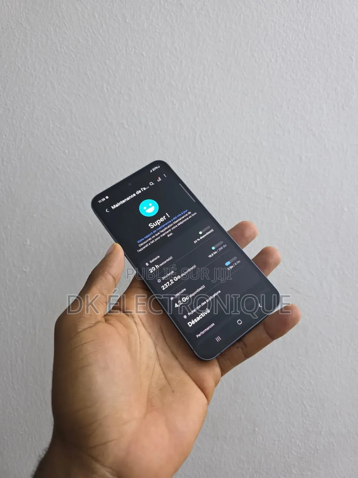 New Samsung Galaxy A55 256 GB Bleu