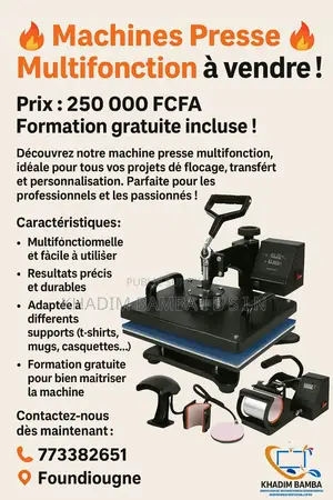 Machines Presse Multifonction 5 Pièce