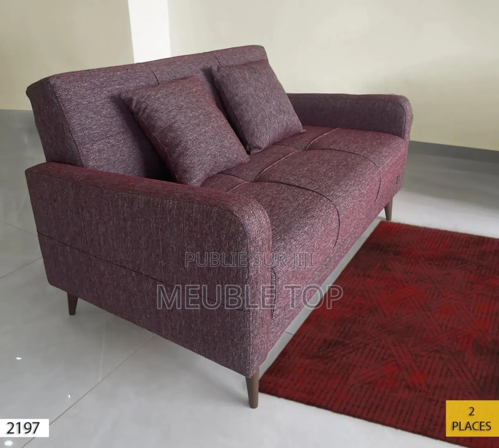 Canapé 2 Places Made in Sénégal