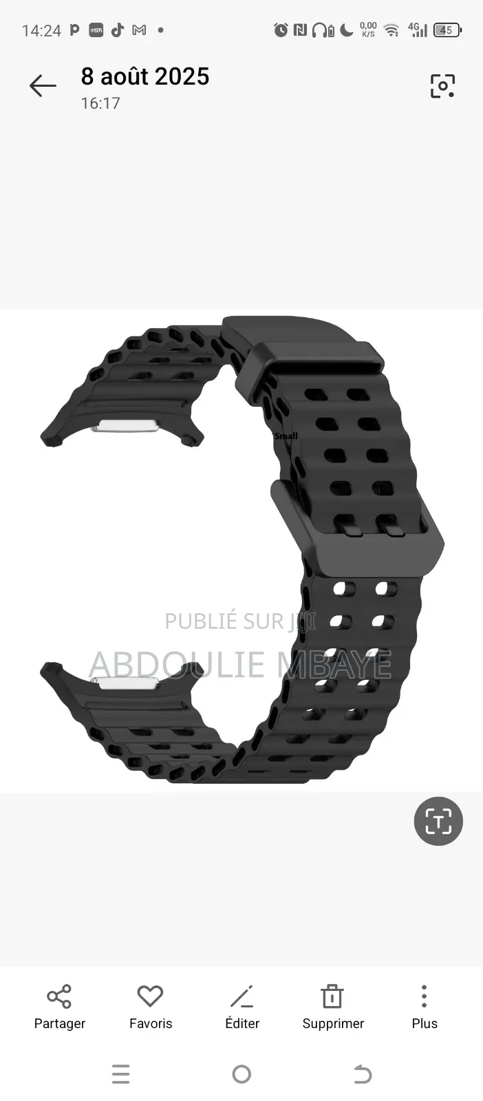 Bracelet Smart Watch Ultra W7