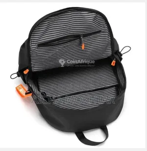 Sacs À Dos Noir Orange