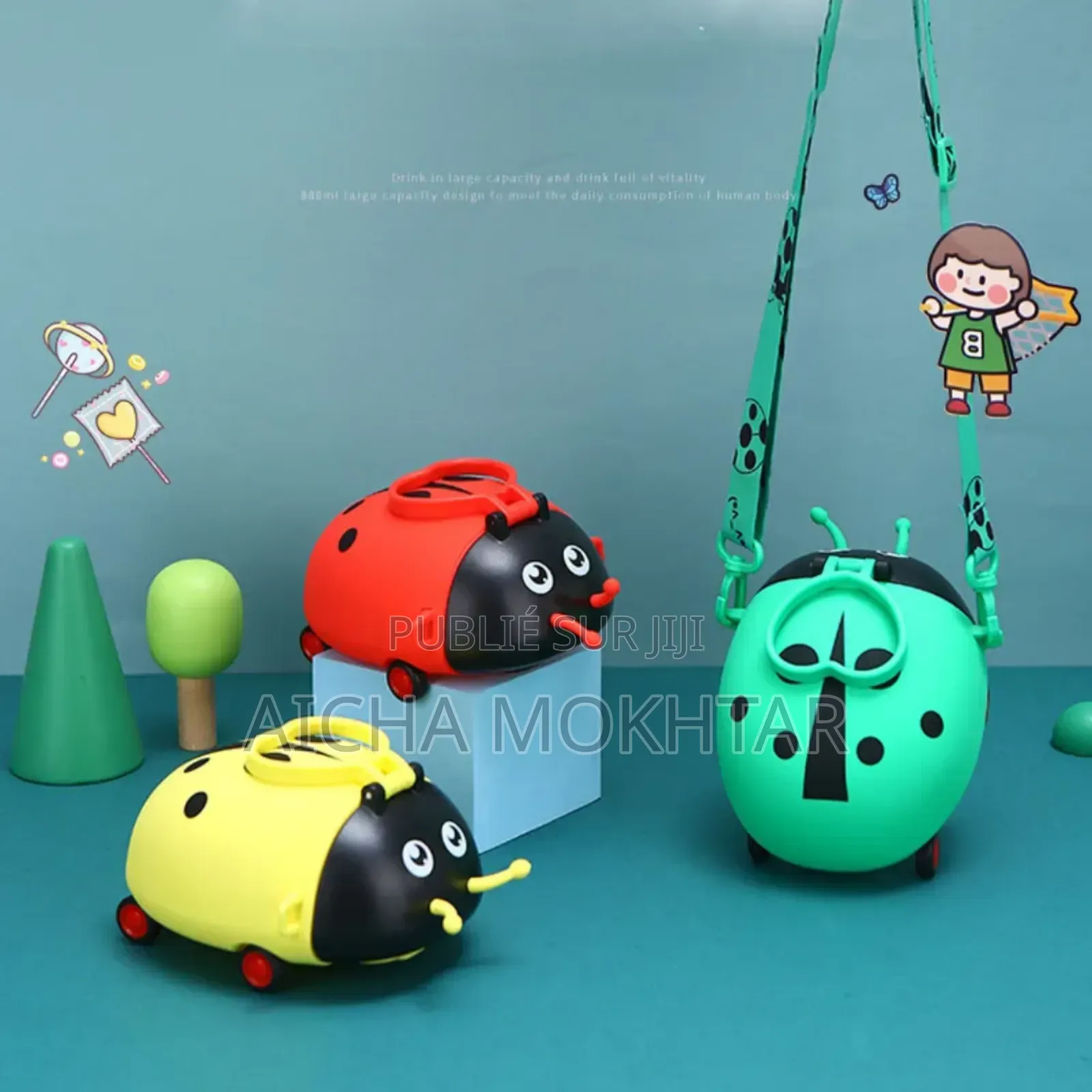 Gourde Enfants Coccinelle