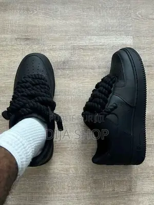 Photo - Air Force One Roblacet All Black Disponibles37 38 39 40 41 42 43 44,45