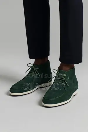 Loro Piana Montante Matière Daim Intérieur Cuir 40 41 42 43 44 45 46