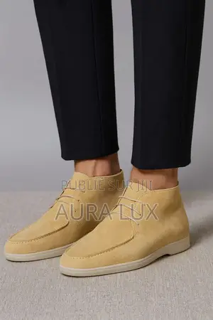 Loro Piana Montante Matière Daim Intérieur Cuir 40 41 42 43 44 45 46