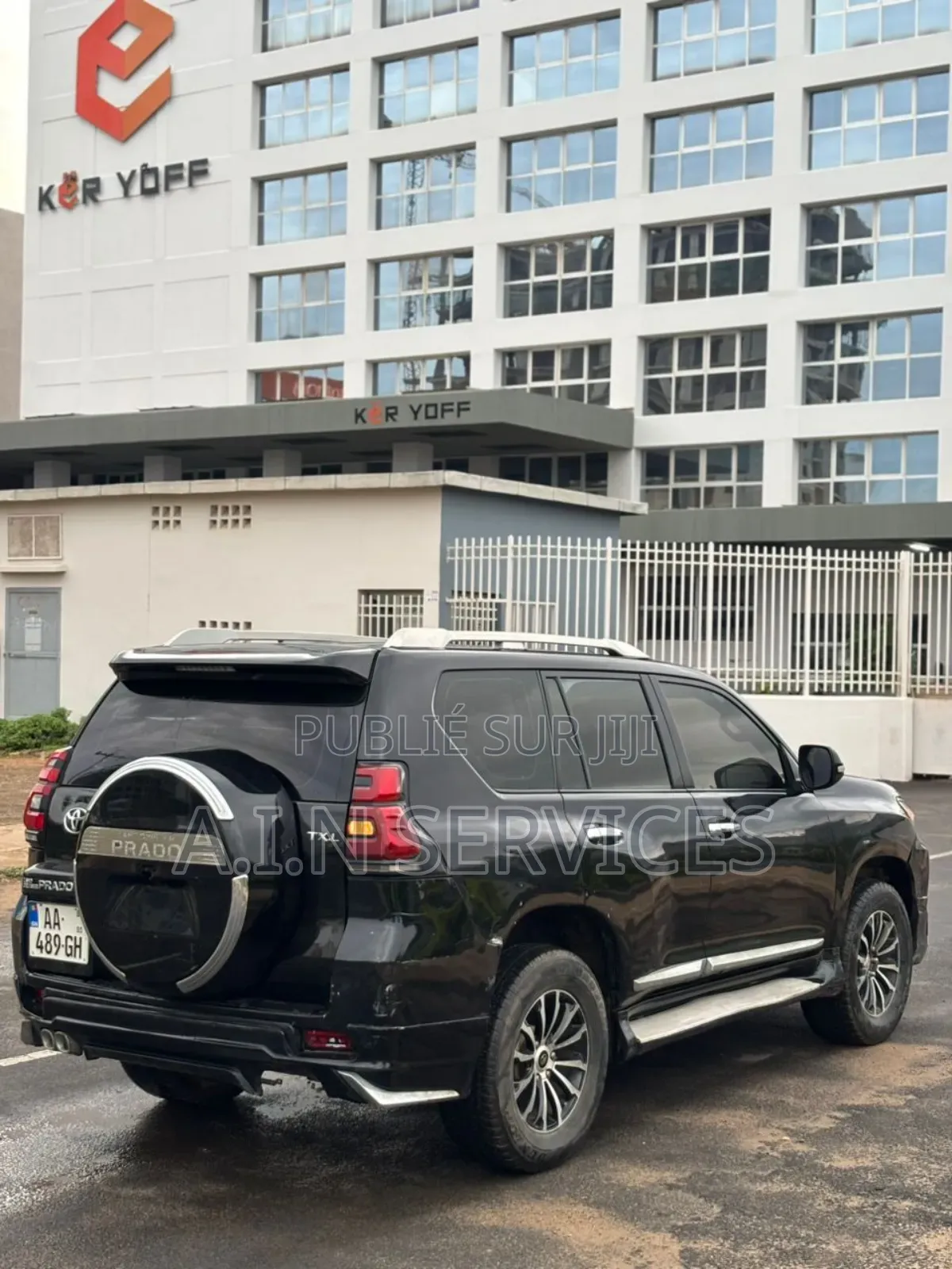 Toyota Land Cruiser Prado 2011 Noir