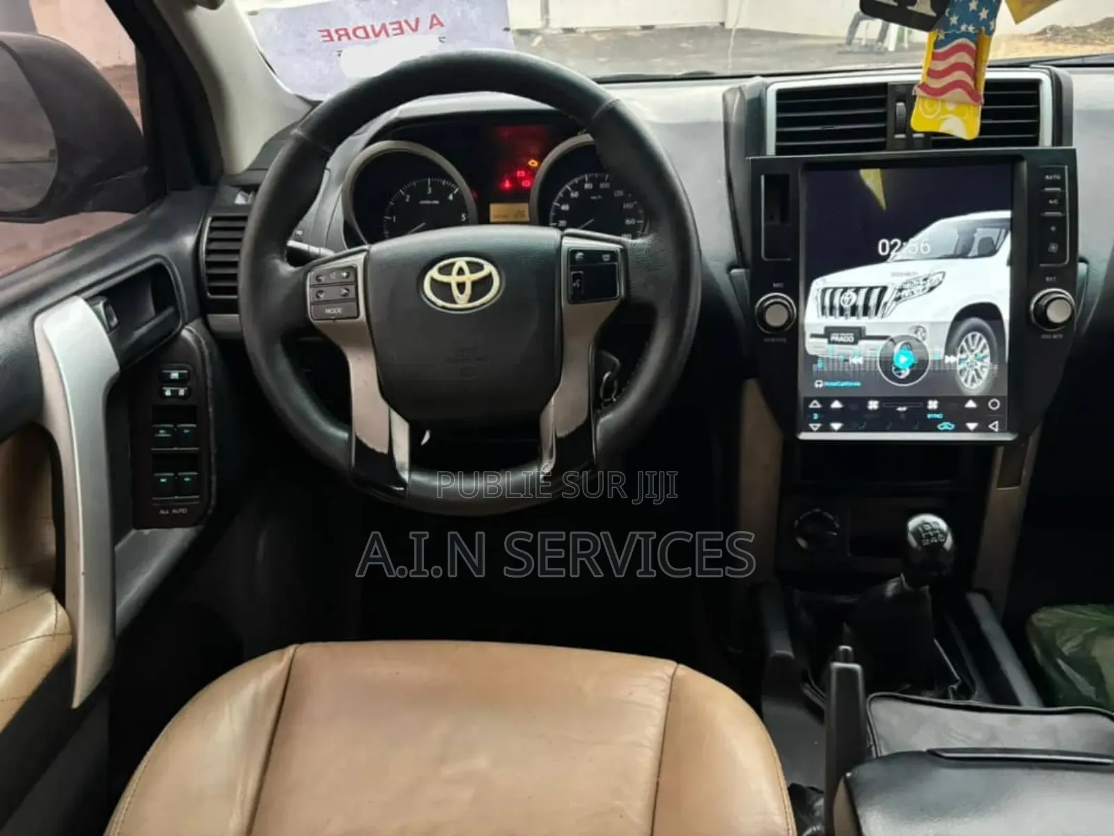 Toyota Land Cruiser Prado 2011 Noir