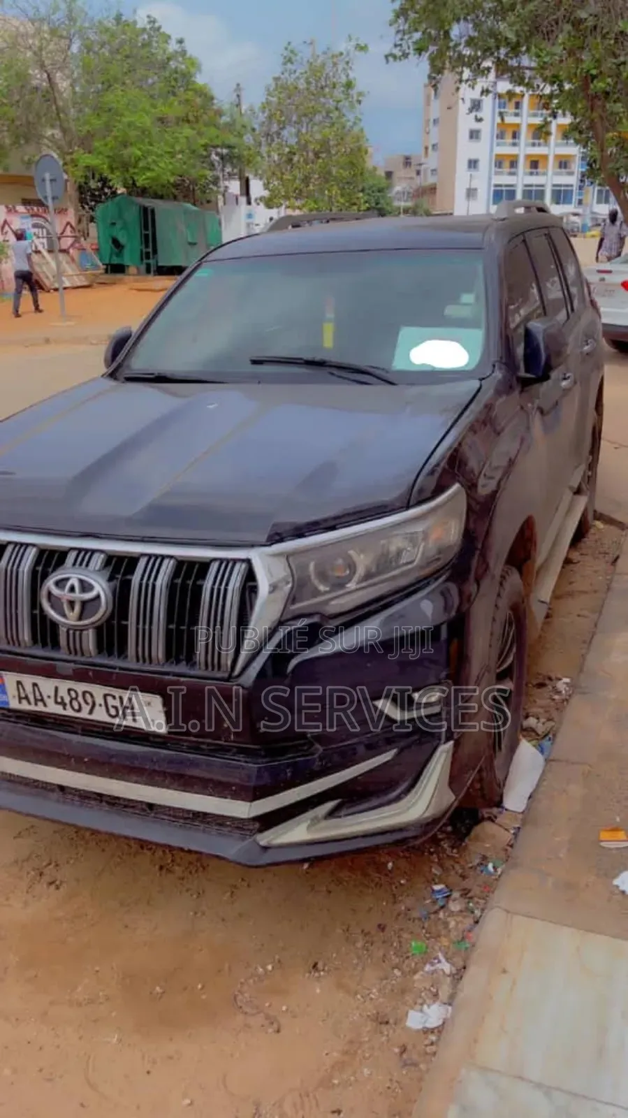 Toyota Land Cruiser Prado 2012 Noir