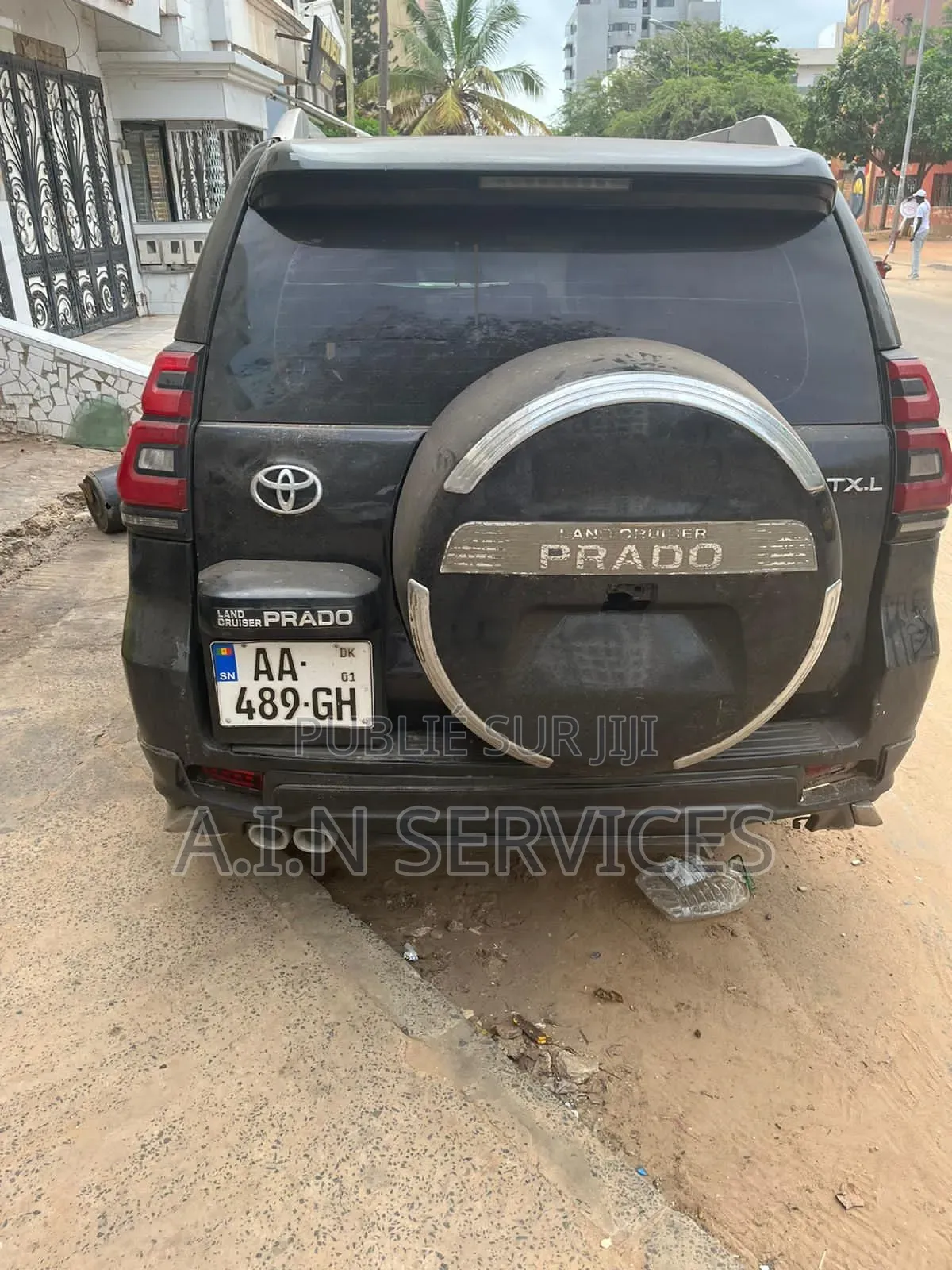 Toyota Land Cruiser Prado 2012 Noir